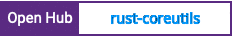 Open Hub project report for rust-coreutils