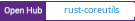 Open Hub project report for rust-coreutils