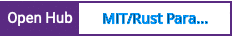 Open Hub project report for MIT/Rust Parallel