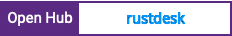 Open Hub project report for rustdesk