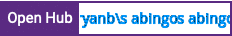 Open Hub project report for ryanb's abingo