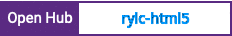 Open Hub project report for rylc-html5