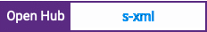 Open Hub project report for s-xml