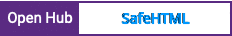 Open Hub project report for SafeHTML