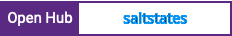 Open Hub project report for saltstates