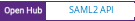 Open Hub project report for SAML2 API