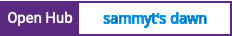 Open Hub project report for sammyt's dawn
