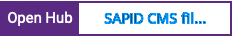 Open Hub project report for SAPID CMS file-flat edition