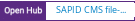 Open Hub project report for SAPID CMS file-flat edition