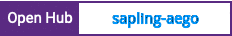 Open Hub project report for sapling-aego