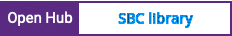 Open Hub project report for SBC library