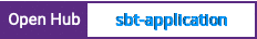 Open Hub project report for sbt-application
