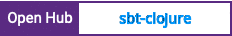 Open Hub project report for sbt-clojure