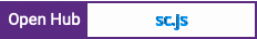 Open Hub project report for sc.js