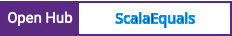 Open Hub project report for ScalaEquals