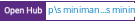 Open Hub project report for scamp's minimanager