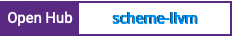 Open Hub project report for scheme-llvm
