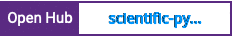 Open Hub project report for scientific-python-lectures