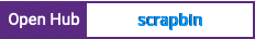 Open Hub project report for scrapbin