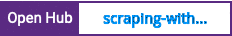 Open Hub project report for scraping-with-google-chrome