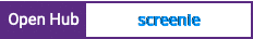 Open Hub project report for screenie