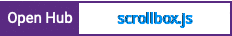 Open Hub project report for scrollbox.js