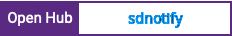 Open Hub project report for sdnotify