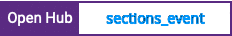 Open Hub project report for sections_event