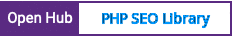 Open Hub project report for PHP SEO Library