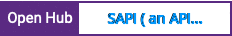 Open Hub project report for SAPI ( an API for the RS232 )