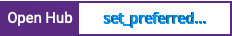 Open Hub project report for set_preferred_locale
