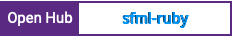 Open Hub project report for sfml-ruby
