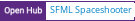 Open Hub project report for SFML Spaceshooter