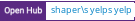 Open Hub project report for shaper's yelp