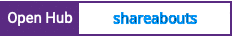 Open Hub project report for shareabouts