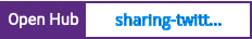 Open Hub project report for sharing-twitter-multi