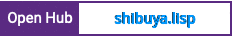 Open Hub project report for shibuya.lisp