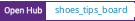 Open Hub project report for shoes_tips_board