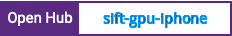 Open Hub project report for sift-gpu-iphone