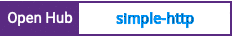 Open Hub project report for simple-http