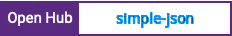 Open Hub project report for simple-json