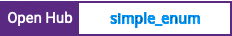 Open Hub project report for simple_enum