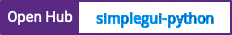 Open Hub project report for simplegui-python