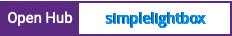 Open Hub project report for simplelightbox