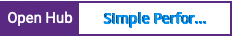 Open Hub project report for Simple Performance Tools