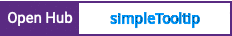 Open Hub project report for simpleTooltip