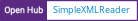 Open Hub project report for SimpleXMLReader