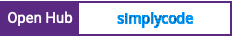 Open Hub project report for simplycode
