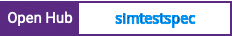 Open Hub project report for simtestspec