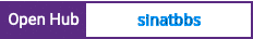 Open Hub project report for sinatbbs